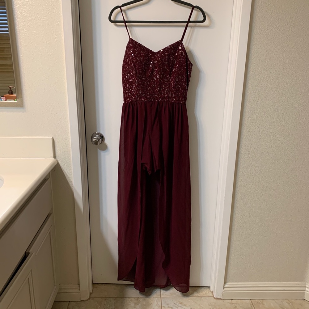 Gorgeous Burgundy dress, . $25